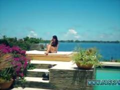 Tentacle bondage and leather Gina Valentina is one jummy teen dish and