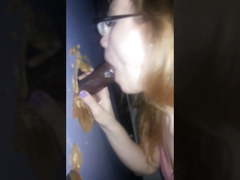 Sucking off my first ever Black Cock.